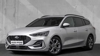 Moondust silver metallic Gebraucht 2023 Ford Focus ST-Line Kombi | 23.750 € (Fairer Preis)