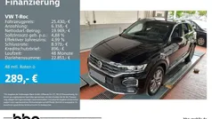 Schwarz Gebraucht 2022 VW T-Roc Sport SUV | 25.430 € (Fairer Preis)