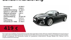 Gebraucht 2023 Audi A5 Cabriolet S-Line Cabrio | 45.890 € (Fairer Preis)