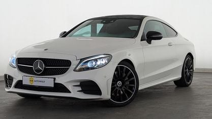Occasion Mercedes C300 AMG line 245 PK (180 kW) 2024 Wit Coupé