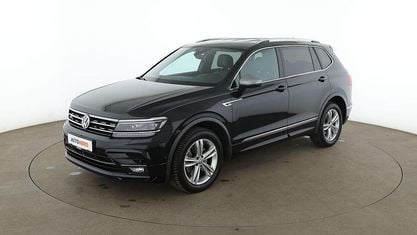 Gebraucht VW Tiguan Allspace Highline 190 PS (139 kW) 2019 Schwarz SUV
