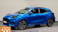 Blau, desert island blue metallic Gebraucht 2024 Ford Puma ST-Line SUV | 24.470 € (Superpreis)