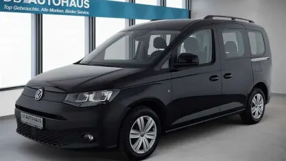 Gebraucht VW Caddy 122 PS (89 kW) 2022 Schwarz Van / Kleinbus