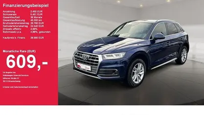 Blau Gebraucht 2017 Audi Q5 Sport SUV | 26.990 € (Teuer)