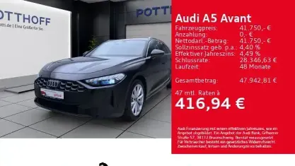 Gebraucht Audi A5 Sport 204 PS (150 kW) 2025 Schwarz Kombi
