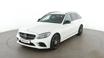 Gebraucht Mercedes C300 AMG line 258 PS (189 kW) 2019 Weiß Kombi