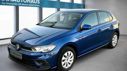 Gebraucht VW Polo Life 95 PS (69 kW) 2023 Blau Kleinwagen