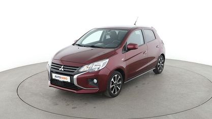 Brugt Mitsubishi Space Star Edition+ 80 HK (58 kW) 2020 Rød Sedan