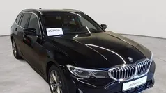 Schwarz uni Gebraucht 2021 BMW 320 Luxury Line Kombi | 21.790 € (Guter Preis)