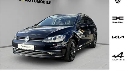 Gebraucht VW Golf VII Comfortline 116 PS (85 kW) 2019 Schwarz Kombi