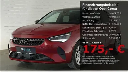 Gebraucht Opel Corsa Elegance 101 PS (74 kW) 2022 Rot Kleinwagen