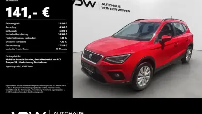 Gebraucht Seat Arona Style 110 PS (80 kW) 2021 Rot SUV