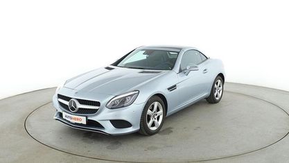 Używany Mercedes SLC200 184 KM (135 kW) 2018 Srebrny Kabriolet