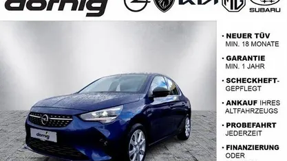 Nautic blau (metallic) Gebraucht 2020 Opel Corsa Elegance Kleinwagen | 13.990 € (Fairer Preis)