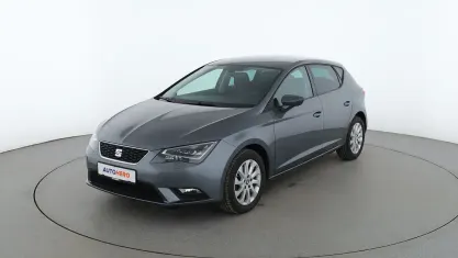 Usata Seat Leon Style 125 CV (91 kW) 2016 Grigio Berlina