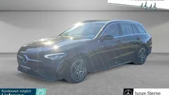 Schwarz Gebraucht 2024 Mercedes C220 AMG line Kombi | 41.980 € (Fairer Preis)