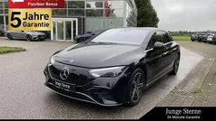 Lack obsidianschwarz Gebraucht 2024 Mercedes EQE300 AMG Limousine | 48.970 € (Guter Preis)