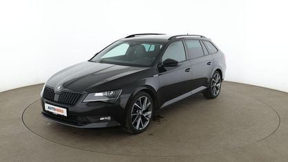 Używany Skoda Superb SportLine 150 KM (110 kW) 2018 Czarny Kombi