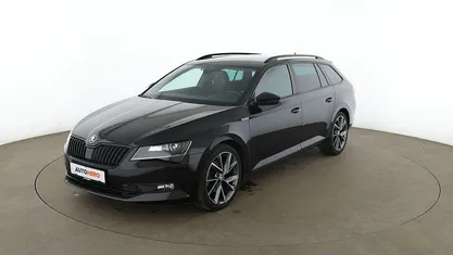Gebraucht Skoda Superb SportLine 2018 Schwarz Kombi
