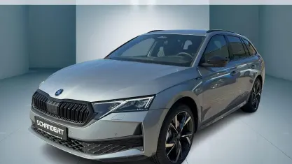 Neu Skoda Octavia SportLine 204 PS (150 kW) 2026 Smokey diamondsilber metallic Kombi