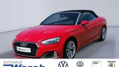 Tangorot metallic/verdeckfarb Gebraucht 2021 Audi A5 Cabriolet Advanced Cabrio | 32.950 € (Guter Preis)