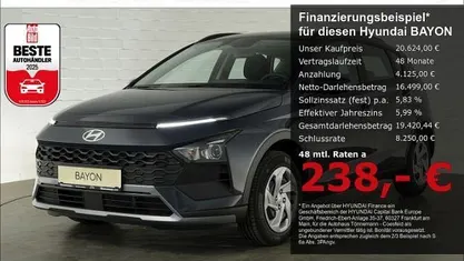 Neu Hyundai Bayon Select 101 PS (74 kW) 2025 Grau SUV