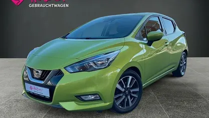 Gebraucht Nissan Micra N-Connecta 90 PS (66 kW) 2017 Grün Kleinwagen