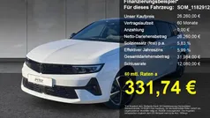 Arktis weiß Gebraucht 2025 Opel Astra Kombi | 26.260 € (Fairer Preis)