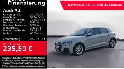 Gebraucht Audi A1 Sportback Advanced 116 PS (85 kW) 2025 Silber Kleinwagen