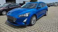 Dynamicblau metallic Gebraucht 2020 Ford Focus Titanium Limousine | 18.990 € (Fairer Preis)
