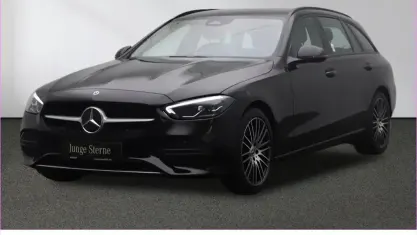 Gebraucht Mercedes C180 170 PS (125 kW) 2023 Unilack schwarz Kombi