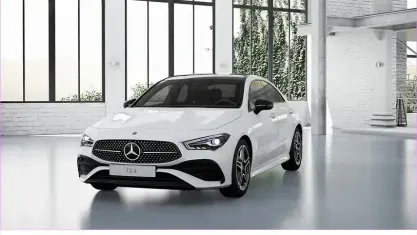 Używany Mercedes CLA200 AMG 163 KM (119 kW) 2024 Biały Coupe