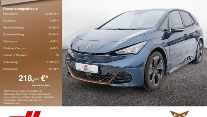 Używany Cupra Born 150 kW (204 KM) 2022 Niebieski Hatchback