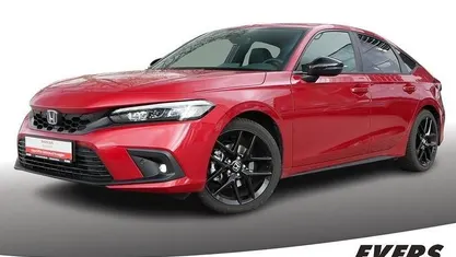 Gebraucht Honda Civic Hybrid 143 PS (105 kW) 2023 Premium crystal red Limousine