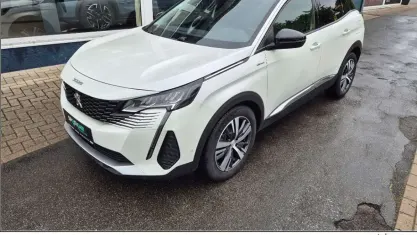 Gebraucht Peugeot 3008 Allure 224 PS (164 kW) 2022 Weiß SUV