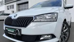 Moonweiss Gebraucht 2021 Skoda Fabia Clever Limousine | 15.860 € (Fairer Preis)