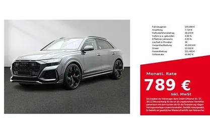 Gebraucht Audi RS Q8 Ambiente 600 PS (441 kW) 2023 Daytonagrau perleffekt SUV