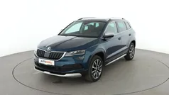 Blau Gebraucht 2019 Skoda Karoq Scout 4x4 SUV | 22.370 € (Fairer Preis)