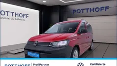 Kirschrot Gebraucht 2021 VW Caddy California Van / Kleinbus | 27.500 € (Fairer Preis)