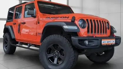 Second-hand Jeep Wrangler Rubicon 200 CP (147 kW) 2019 Portocaliu SUV