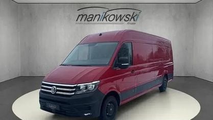 Używany VW Crafter 102 KM (75 kW) 2021 Czerwony Van