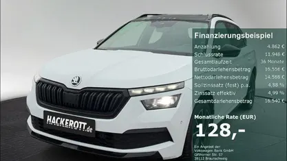 Weiß Gebraucht 2021 Skoda Kamiq Monte Carlo SUV | 19.450 € (Fairer Preis)