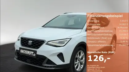 Gebraucht Seat Arona FR 150 PS (110 kW) 2023 Weiss SUV