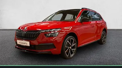 Gebraucht Skoda Kamiq Monte Carlo 150 PS (110 kW) 2021 Velvet rot metallic SUV