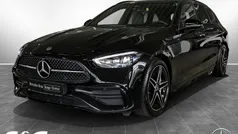 Metalliclack obsidianschwarz Gebraucht 2024 Mercedes C300 AMG Kombi | 47.480 € (Fairer Preis)