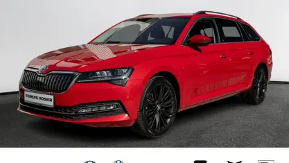 Gebraucht Skoda Superb Style 190 PS (139 kW) 2023 Rot / velvet rot Kombi