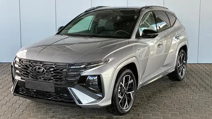 Shimmering silver metallic Neu 2025 Hyundai Tucson N Line SUV | 40.700 € (Fairer Preis)