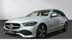 Silber Gebraucht 2021 Mercedes C220 Avantgarde Kombi | 26.770 € (Fairer Preis)