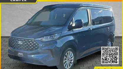 Chrome blue metallic Neu 2025 Ford Tourneo Custom Nugget Van | 59.900 € (Fairer Preis)