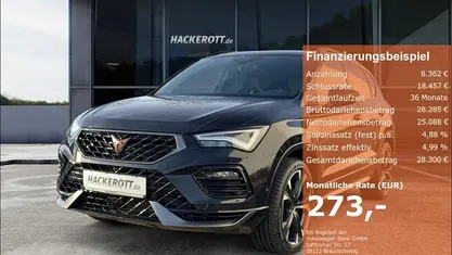 Schwarz Gebraucht 2022 Cupra Ateca Basis SUV | 32.890 € (Fairer Preis)